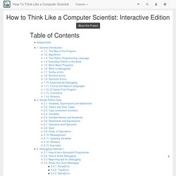 Benefits of this Interactive Textbook — How to Think like a Computer Scientist: Interactive Edition