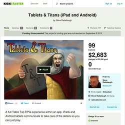Tablets & Titans (iPad and Android) by Steve Radabaugh
