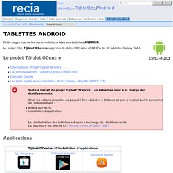 Tablettes/Android - AdminDocs