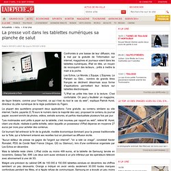 La presse voit dans les tablettes numériques sa planche de salut - 15/01/2011