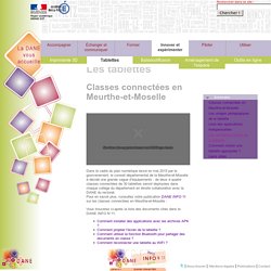 Tablettes tactiles en arts plastiques