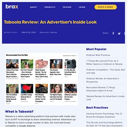Taboola Review: An Advertiser's Inside Look