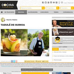 Tabulé de quinoa - Receta - Canal Cocina