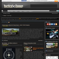 Tactical Gamer - The PREMIERE community for mature gamers