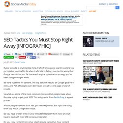 SEO Tactics You Must Stop Right Away [INFOGRAPHIC]