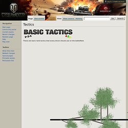 Tactics - World Of Tanks