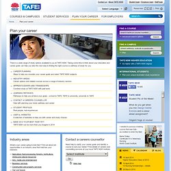 TAFE NSW - Plan your career