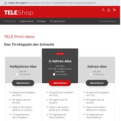 Tageshits | tele.ch