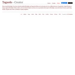 TAGXEDO - CREATOR