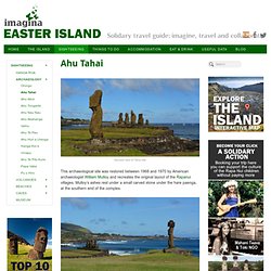 AHU TAHAI - EASTER ISLAND