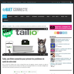 Tailio la litière connectée