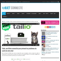 Tailio la litière connectée