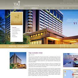 TAJ LANDS END - Taj Hotels Resorts & Palaces