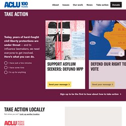 Edie Windsor and the ACLU Challenge the Defense of Marriage Act
