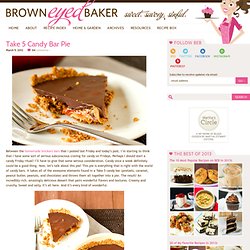 Take 5 Candy Bar Pie