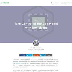 Take Control of the Box Model with Box-sizing