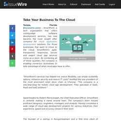 Take Your Business To The Cloud