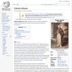 Takeda Sōkaku