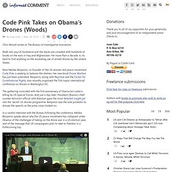 Code Pink Takes on Obama's Drones (Woods)