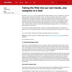 Taking the Web into our own hands, one computer at a time