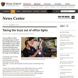 Taking the buzz out of office lights