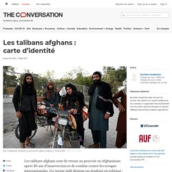 Les talibans afghans : carte d’identité