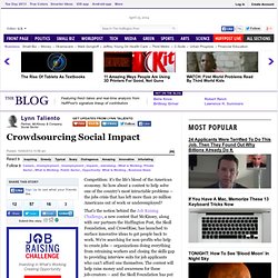 Lynn Taliento: Crowdsourcing Social Impact