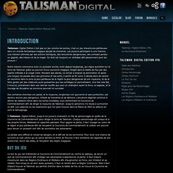 Talisman Digital Edition Manual (FR) - Talisman
