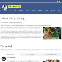Talk for Writing – About Talk for Writing