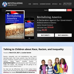 Talking to Children about Race, Racism, and Inequality