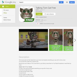 Talking Tom Cat Free - Android Market