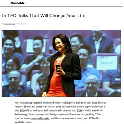 15 TED Talks That Will Change Your Life