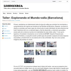 Taller: Explorando el Mundo-valla (Barcelona)