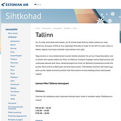 Tallinn - Estonian Air