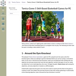 Tamica Goree 5 Skill-Based Basketball Games for PE: Home: Tamica Goree
