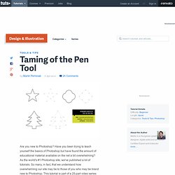 Taming of the Pen Tool