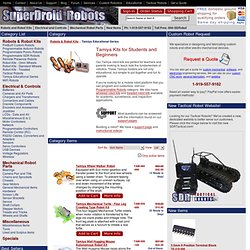SuperDroid Robots - Tamiya Educational Series Robots - Nightly