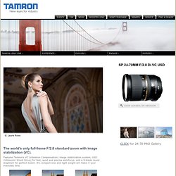 SP24-70mm F/2.8 Di VC USD; Tamron USA, Inc.