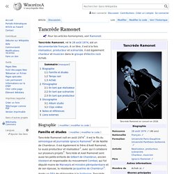 Tancrède Ramonet
