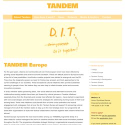 TANDEM: Tandem Europe