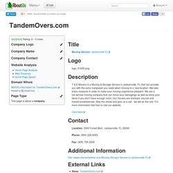 TandemOvers.com