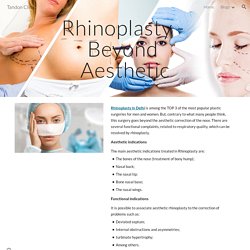 Tandon Clinic - Rhinoplasty - Beyond Aesthetic