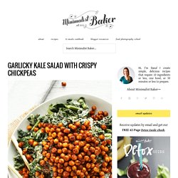 Kale Salad with Tandoori Roasted Chickpeas