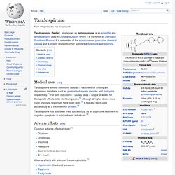 Tandospirone