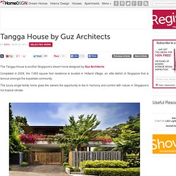 Tangga House by Guz Architects