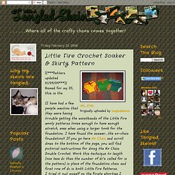 Little Fire Crochet Soaker & Skirty Pattern