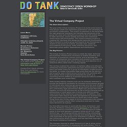 Do Tank and the Democracy Design Workshop