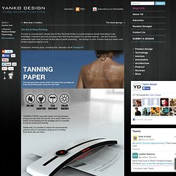 Tanning Printer by Hosung Jung, Junsang Kim, Seungin Lee & Yonggu Do