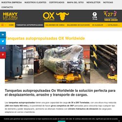 La solución perfecta para mover cargas