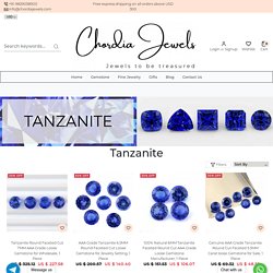 Buy Tanzanite Gemstone Online from Chordia Jewels